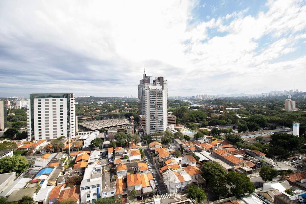 Bhomy Pinheiros Moderno Varanda E Vista Vr166 Sao Paulo Bagian luar foto