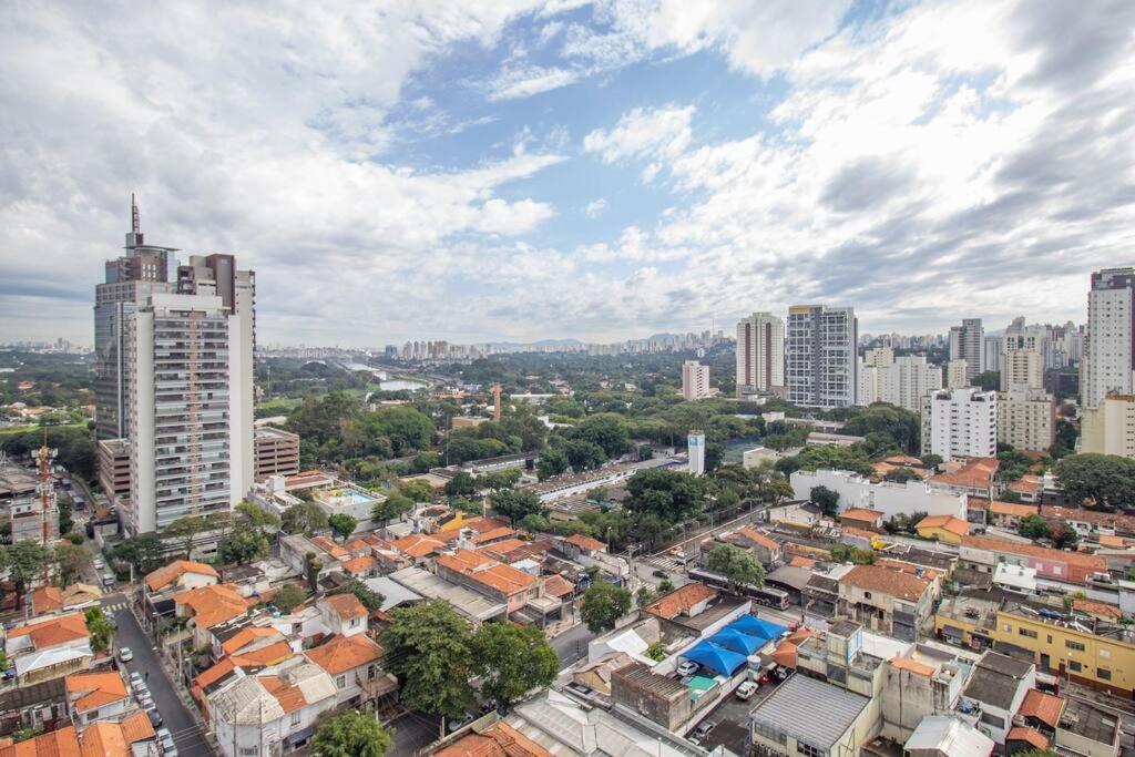 Bhomy Pinheiros Moderno Varanda E Vista Vr166 Sao Paulo Bagian luar foto